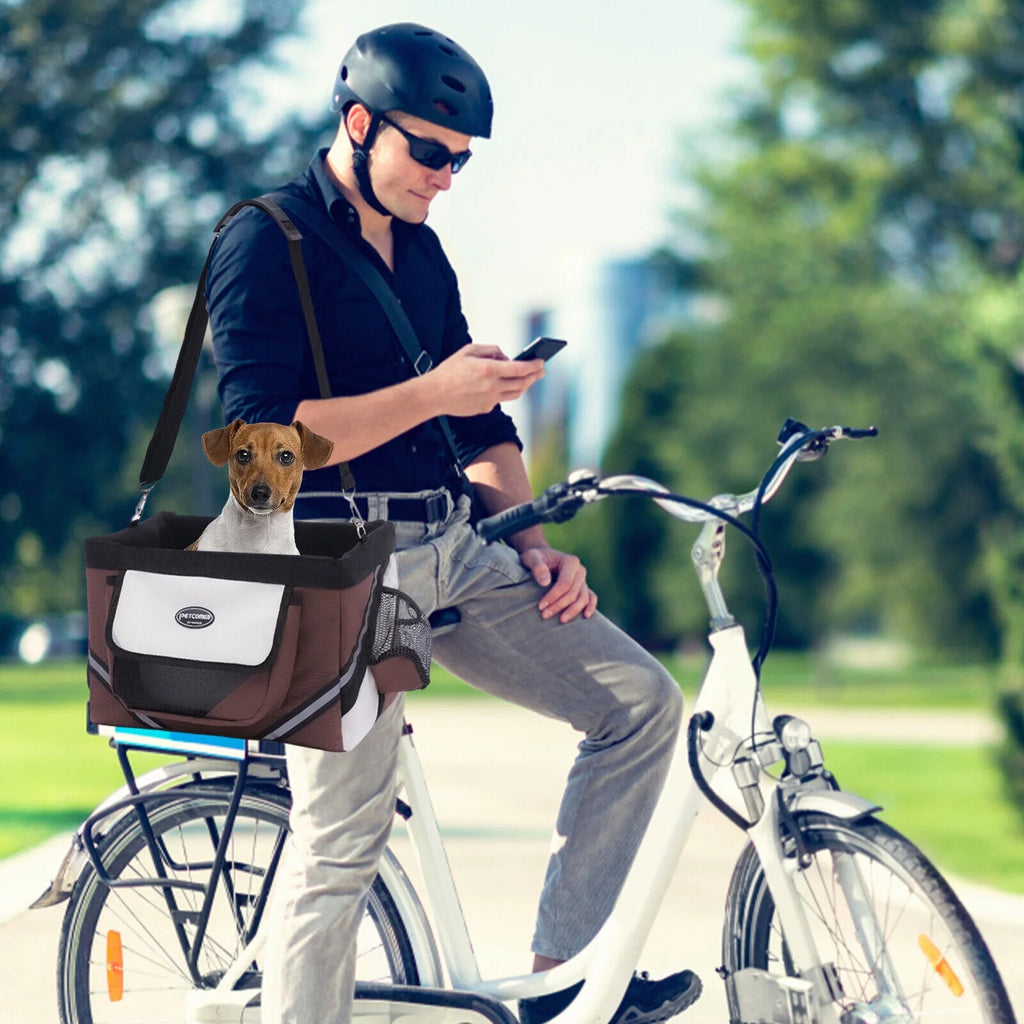 Folding Bike Basket Pet Carrier K225