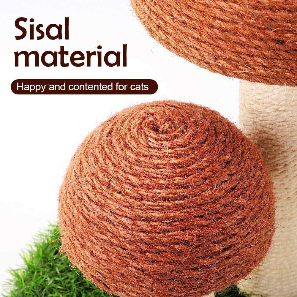 Mushroom Cat Scratcher F161704