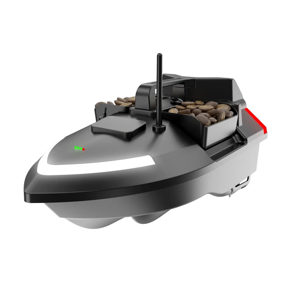 Remote Control Fishing Bait Boat Dual Motor 2KG Loading with Night Light G66488