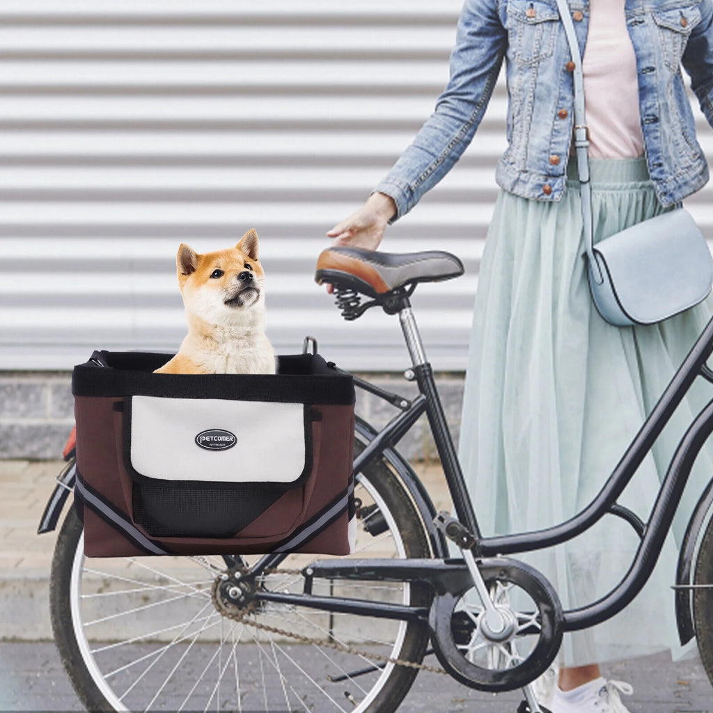 Folding Bike Basket Pet Carrier K225