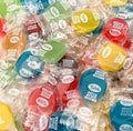 Assorted Jelly Fruit Disk Patties Candy, Individually Wrapped, Vegan, Gluten Free - 2 Pound Bag K697023