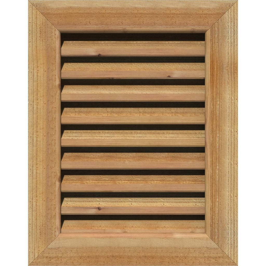 Unfinished Vertical Gable Vent Z73180