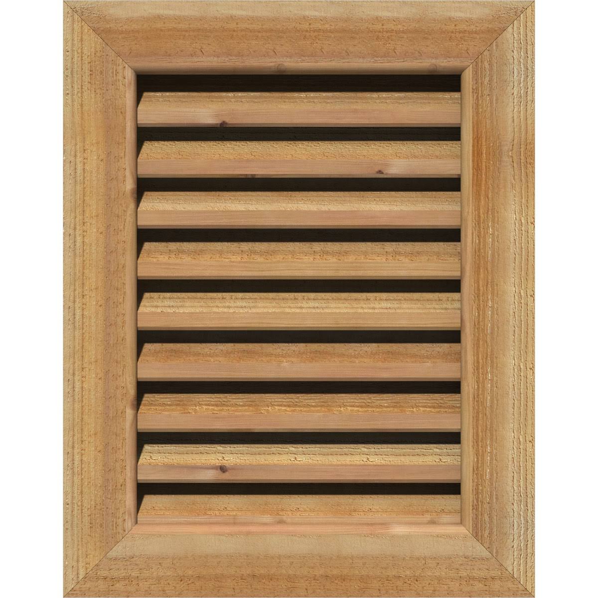 Unfinished Vertical Gable Vent Z73180