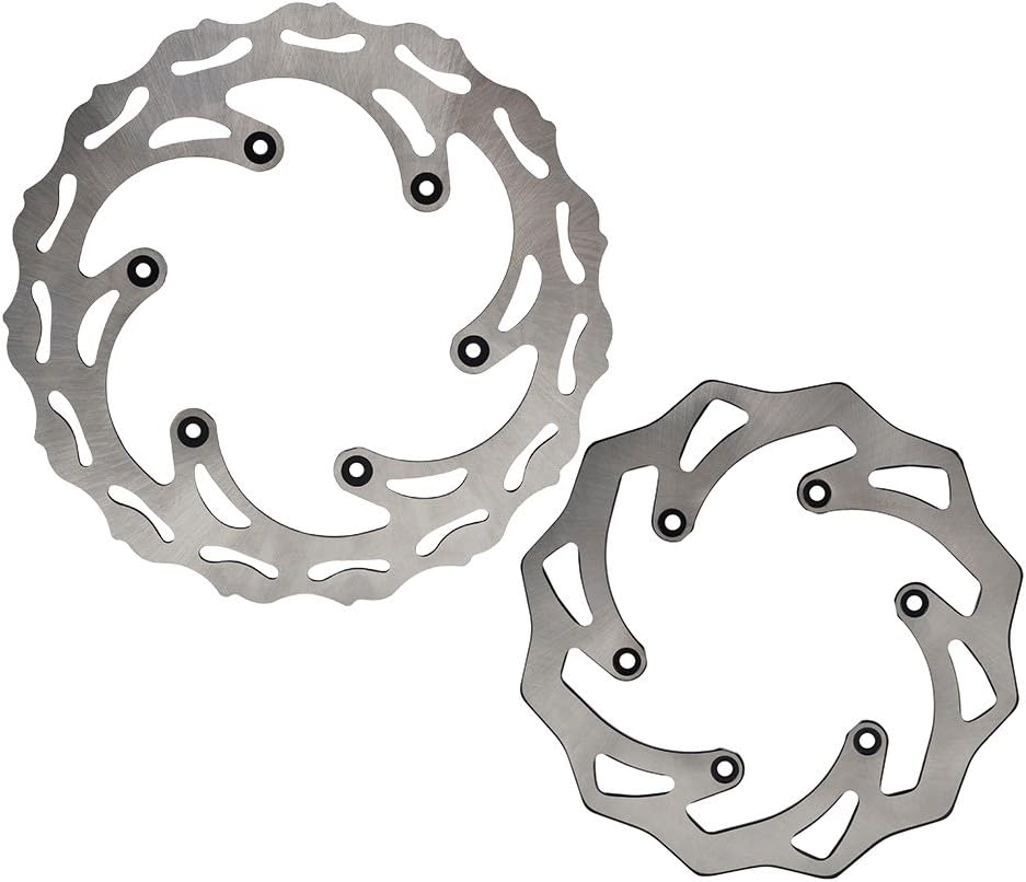 Front Rear Brake Disc Rotor Pack of 2 N75023
