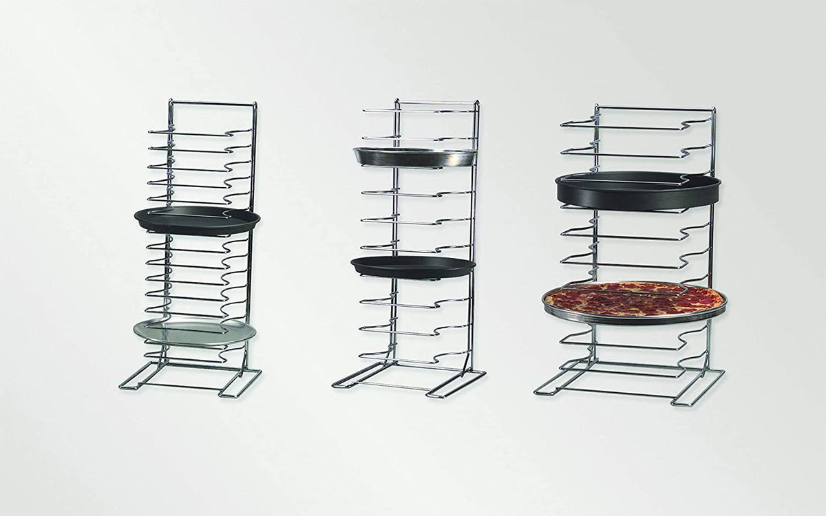 Oversized Pizza Rack, 10 Shelves W106