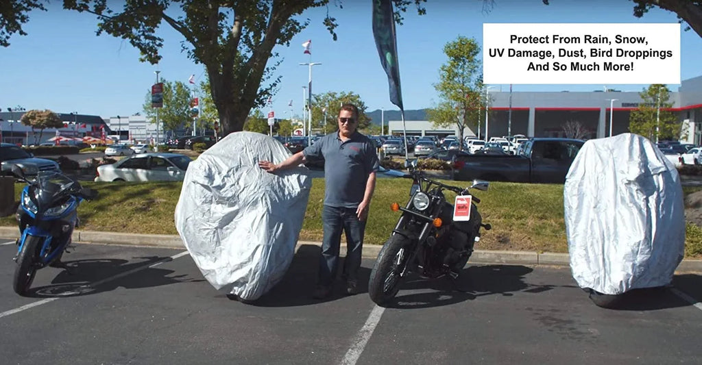 Trike Cover with Reinforced Securing Straps and Storage Bag E12551