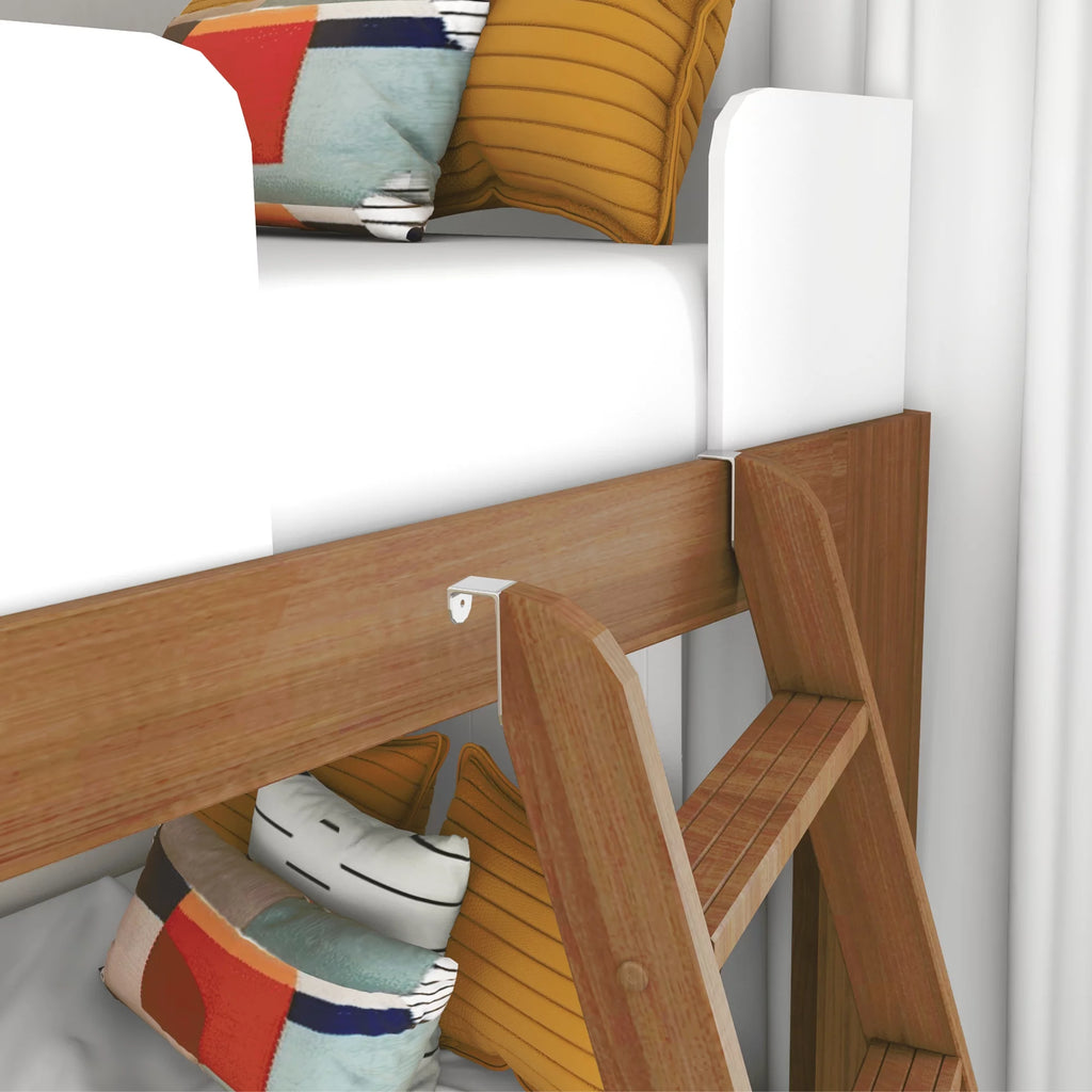 Twin Over Twin Wood Bunk Bed G151591