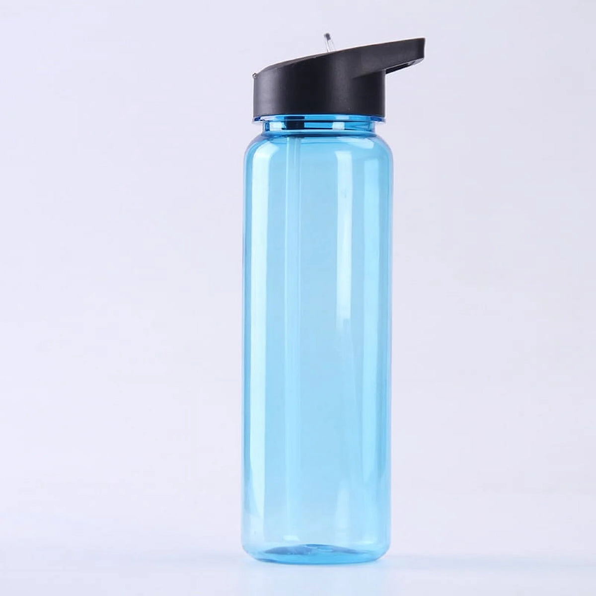 2 Pack Clear 27 oz Plastic Sports Bottle I6203