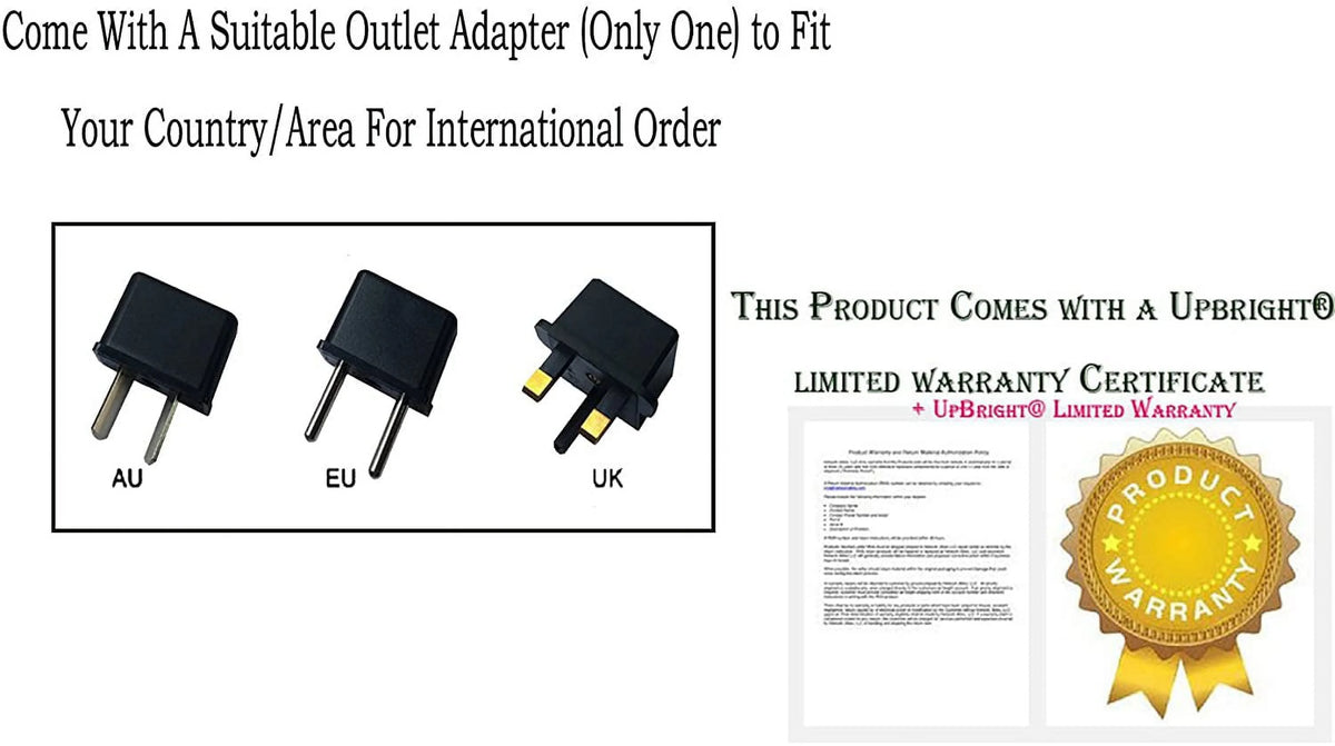 AC/DC Adapter for Exercise Bike Power Supply Cord Charger B8197