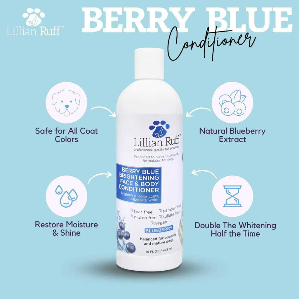 Berry Blue Brightening Face and Body Wash for Dogs and Cats K816828