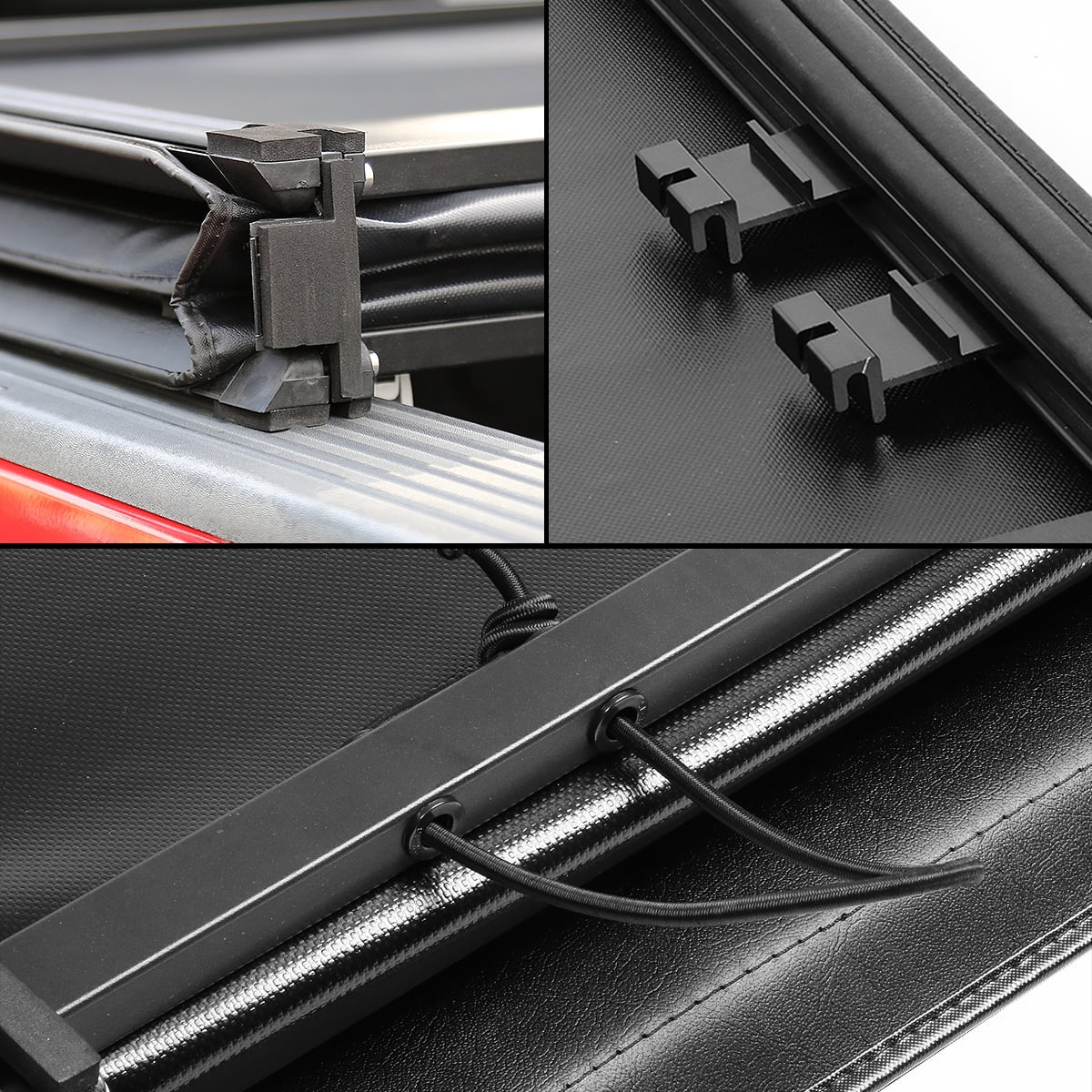 Adjustable Tri-Fold Soft Top Tonneau Cover W857871