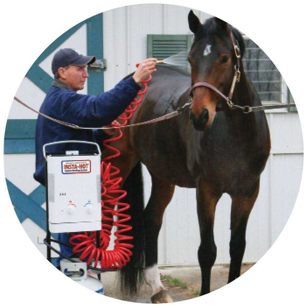Portable Equine Washing System with Cart D902239
