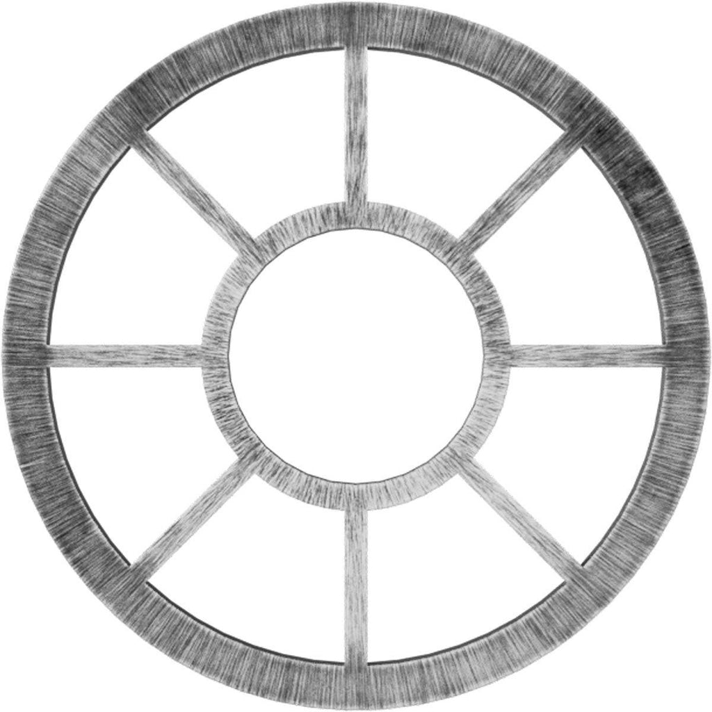 18x22OD PVC Pierced Ceiling Medallion F41343