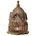 Set of 6 Glass and Metal Candle Lanterns D2143