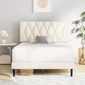 Queen Size Upholstered Platform Bed Frame Z3169