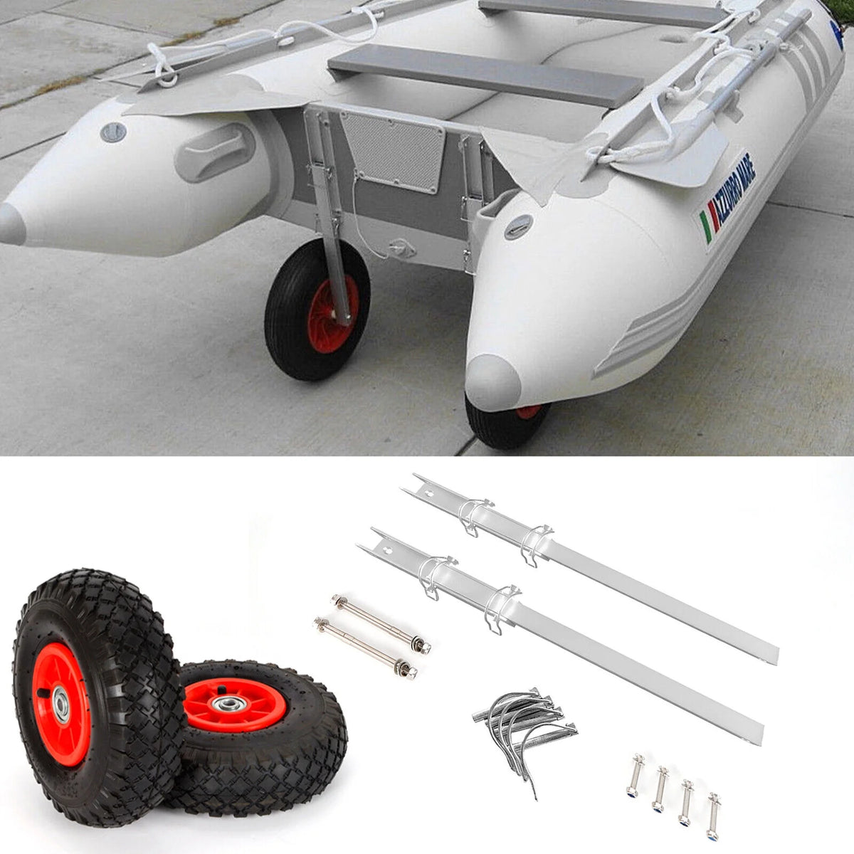 Boat Transom Launching Wheels 300 Lbs Q144