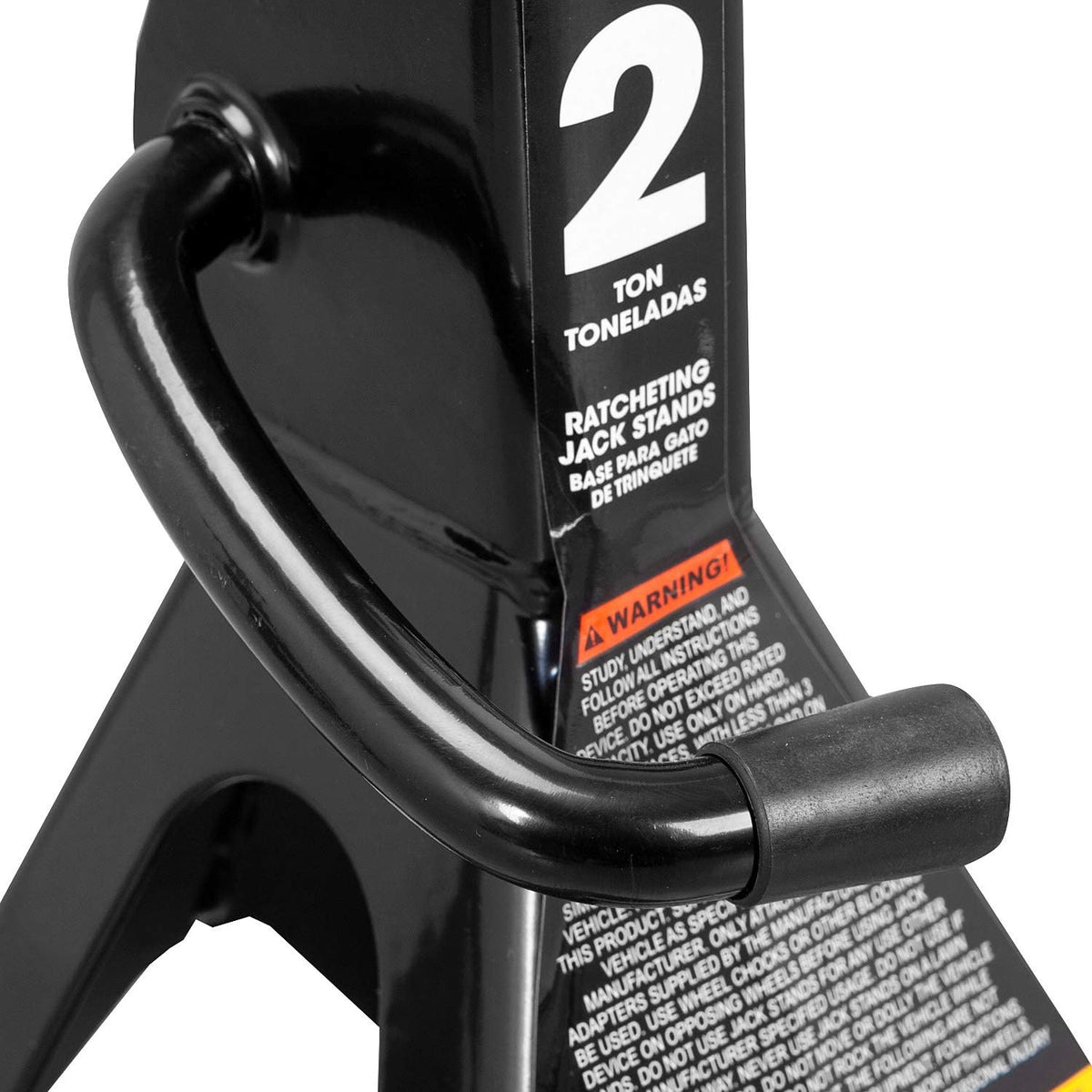 2 Ton Hydraulic Trolley Service Jack Combo with 2 Jack Stands, Black N584