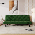 Green Velvet Sofa Bed Q274