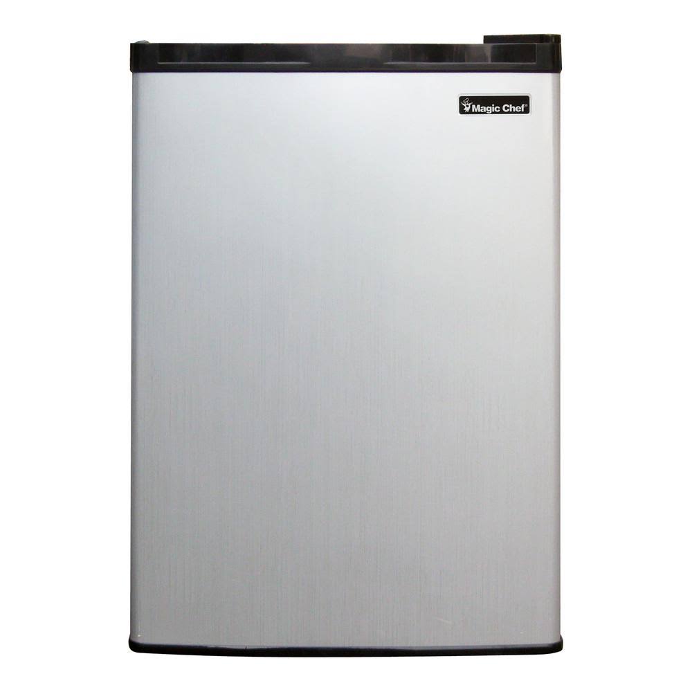 2.6 Cu. ft. Mini Refrigerator Stainless Look O8243