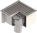 12x12 Stainless Steel Floor Drain with Anti Slip Grate R241948
