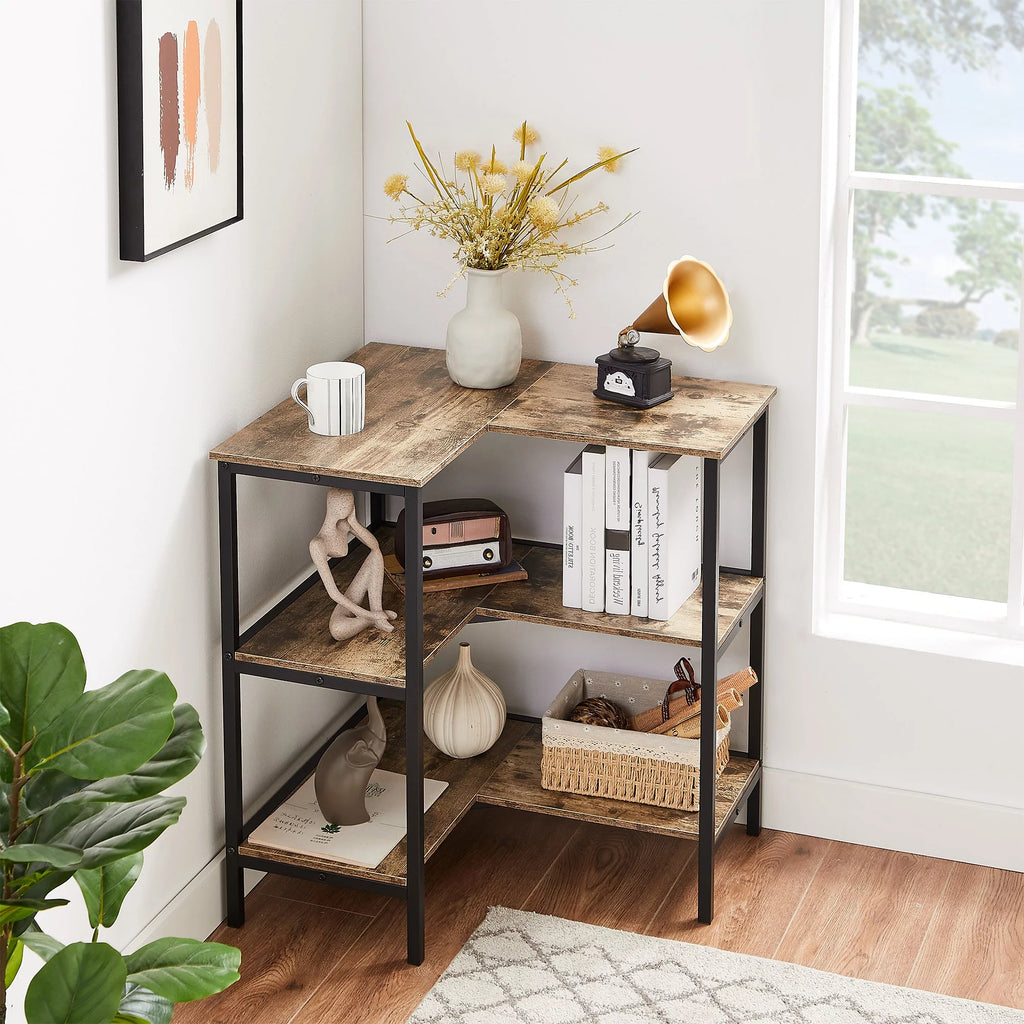 3 Tier L-Shaped Corner Shelf D702682