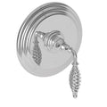 Polished Gold Shower Trim Plate with Handle I28023