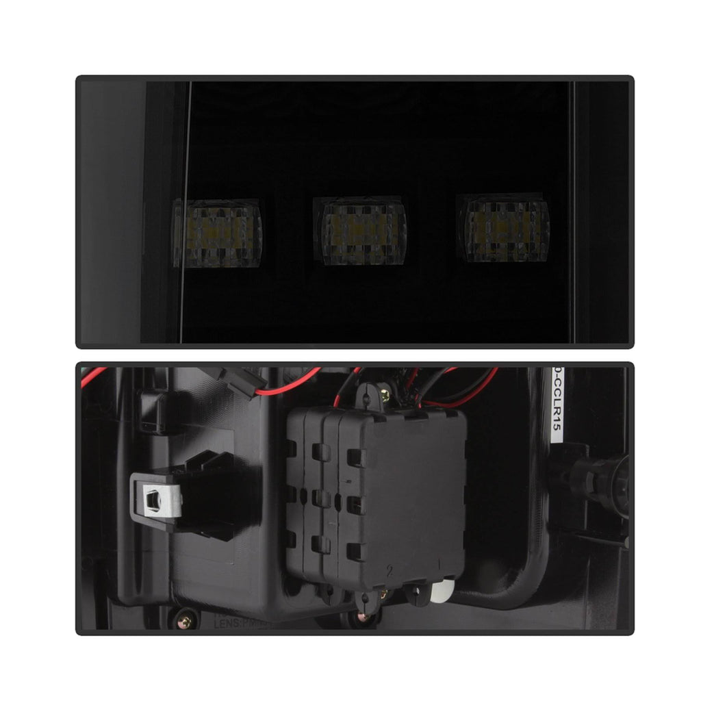 Black Smoke LED Tail Lights X240258
