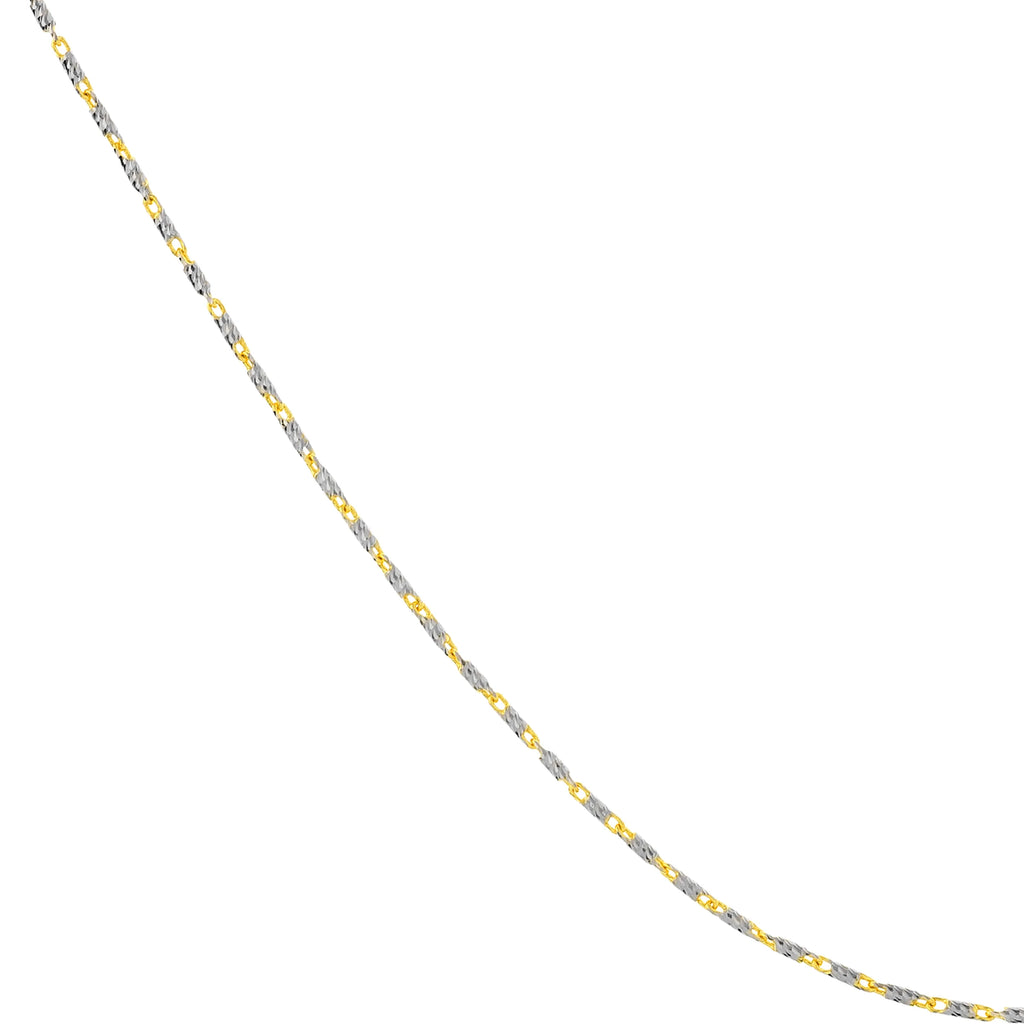 18" 1.20mm Diamond Cut Chain Necklace G58151
