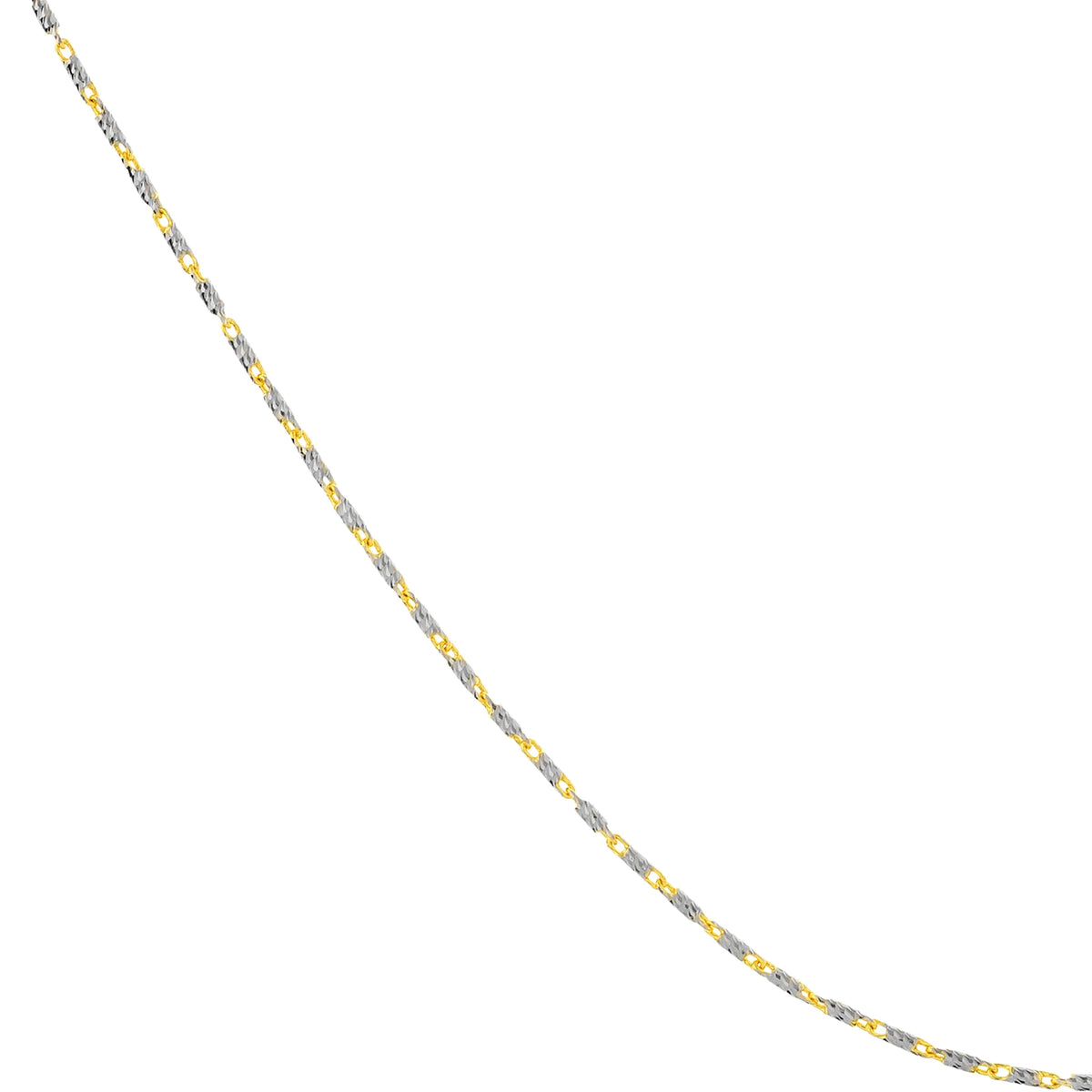 18" 1.20mm Diamond Cut Chain Necklace G58151