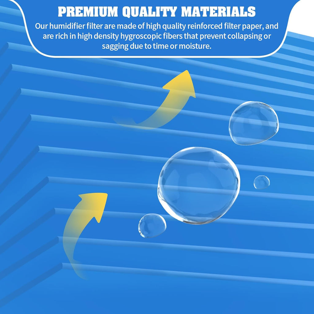 8 Pack Replacement Humidifier Filters O243384