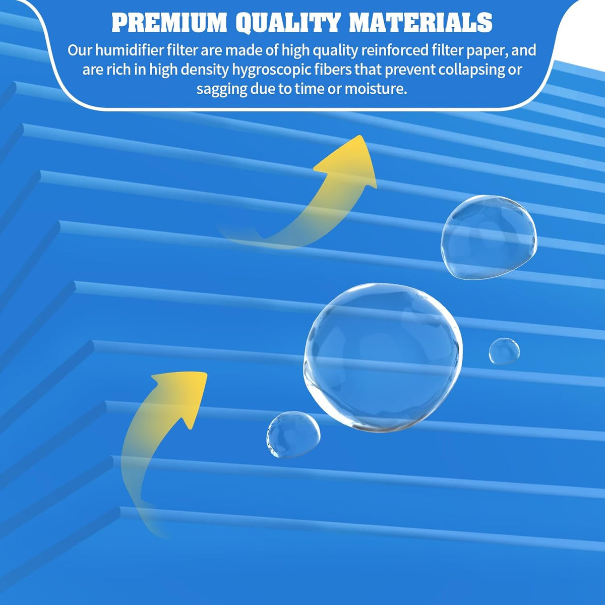 8 Pack Replacement Humidifier Filters O243384
