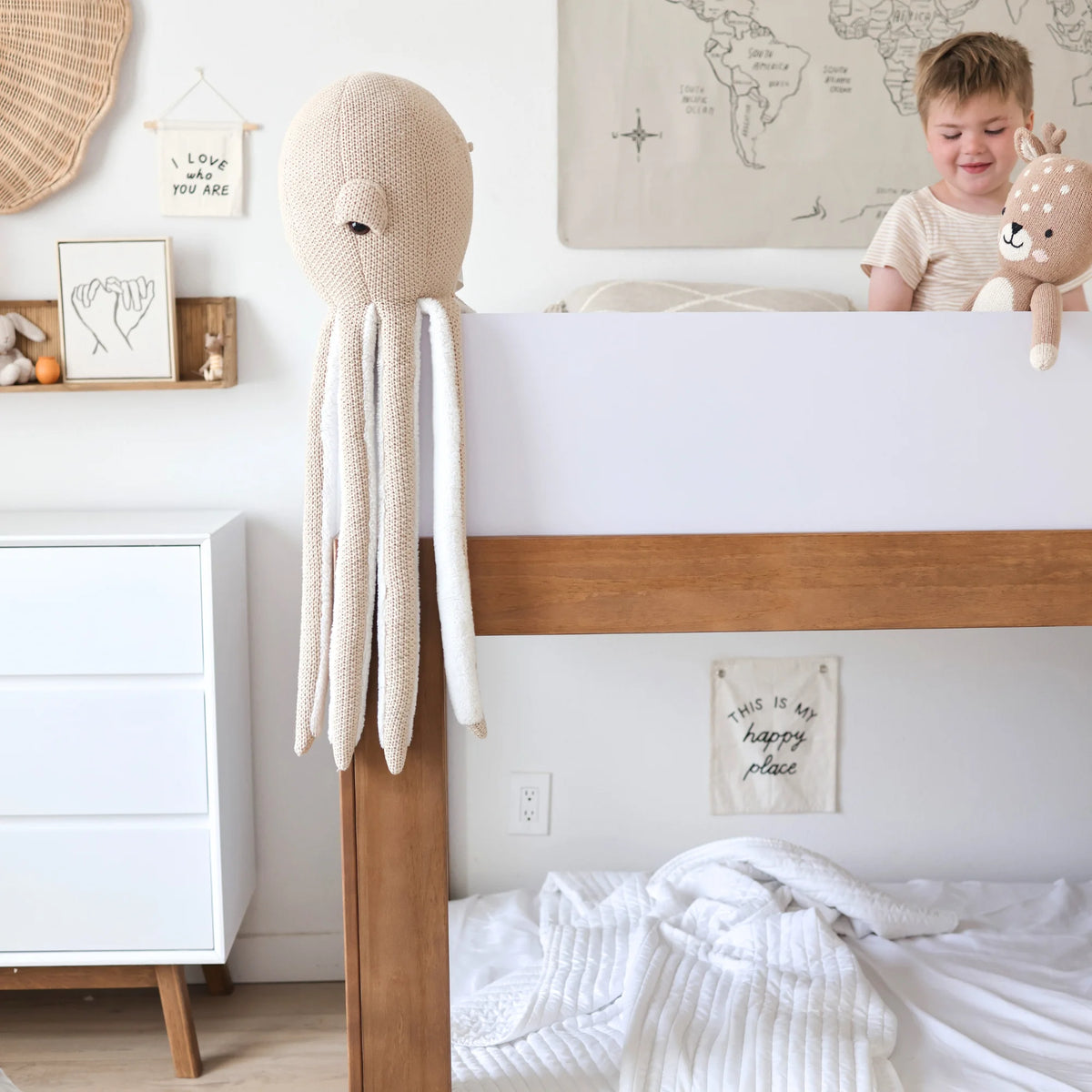 Twin Over Twin Wood Bunk Bed G151591