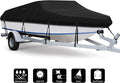 800D Waterproof Heavy Duty Canvas Boat Cover 17-19 ft F792