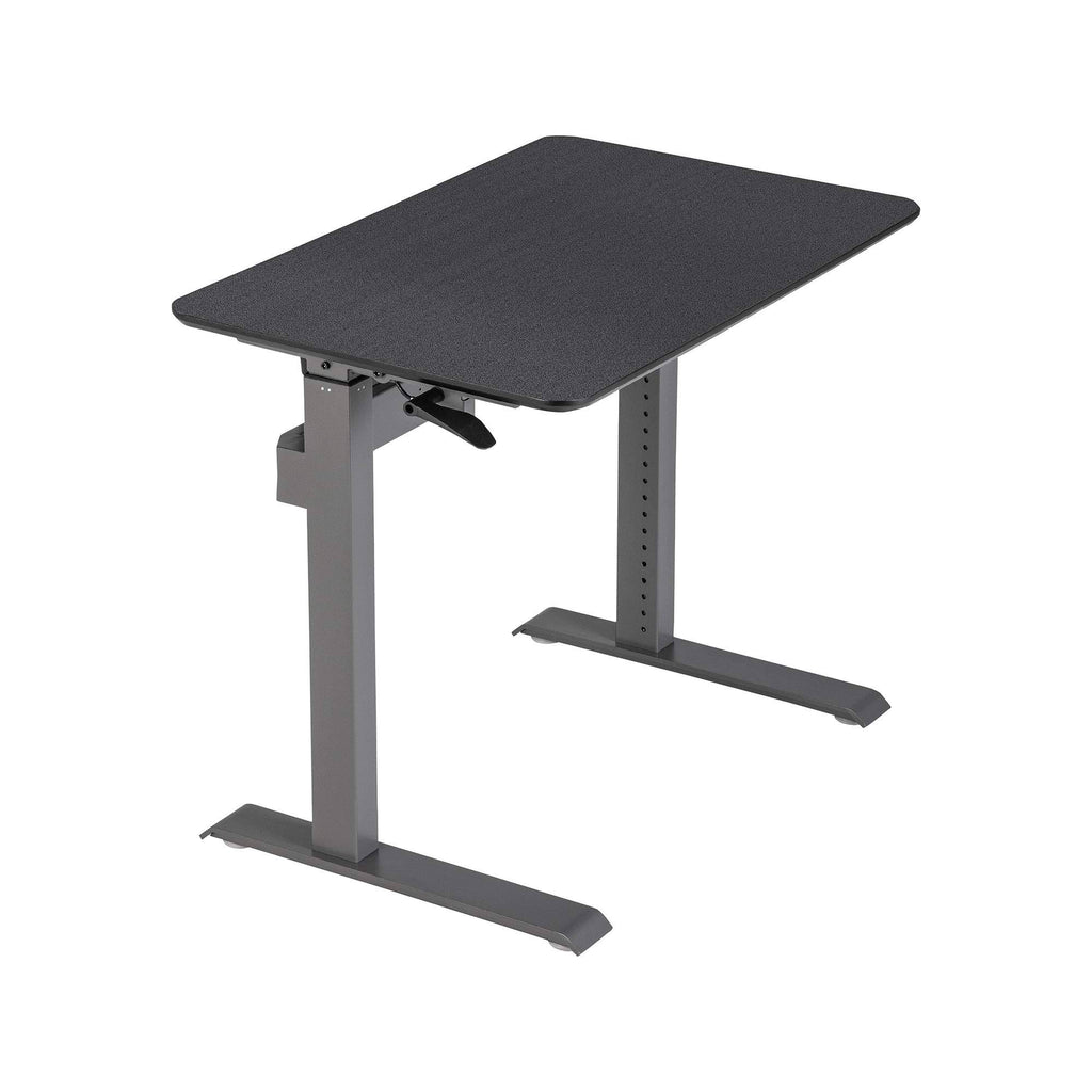 Height-Adjustable Desk, 36", Black R1725