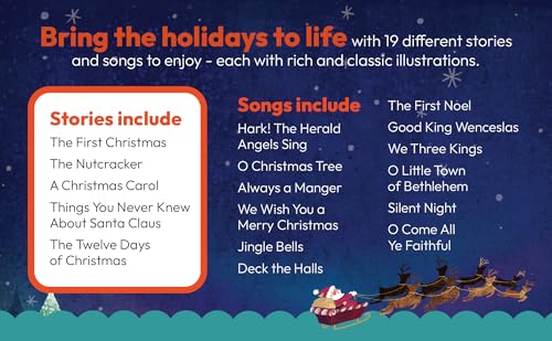 Christmas Stories and Songs Hardcover Book J550168