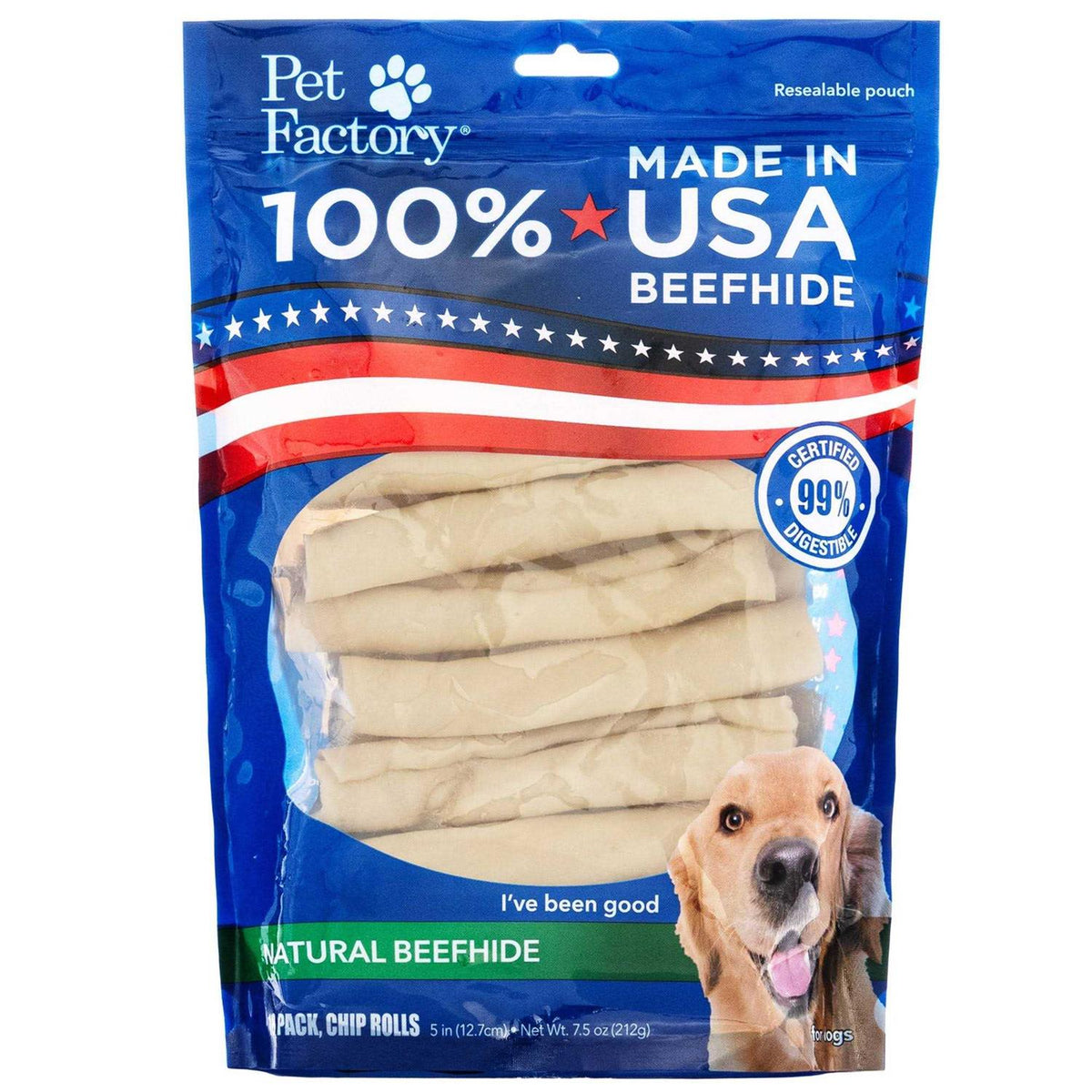 Beefhide Chip Rolls Natural Flavor H44704