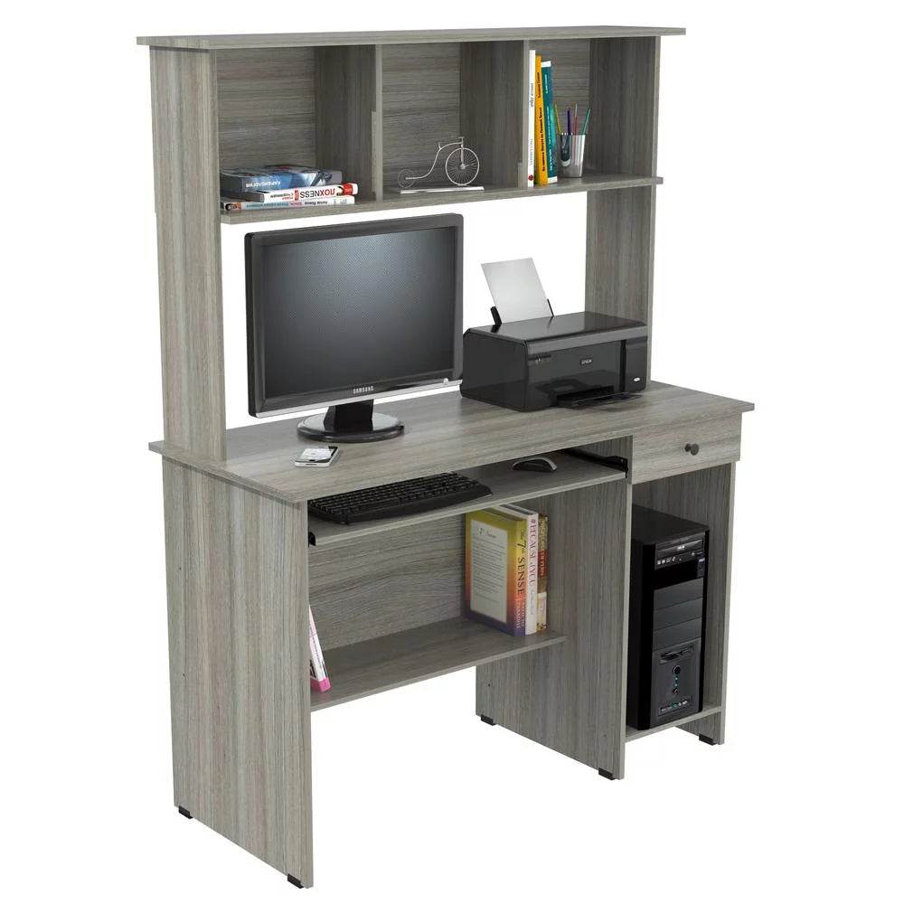 Computer Desk and Hutch with Drawer P43479