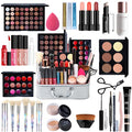 All-in-one Makeup Gift Set with Eyeshadow Palette Lipstick Blush Foundation Concealer Face Powder Mascara Lipgloss Brush S399966