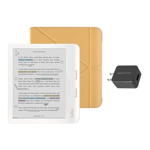 White eReader with Case Bundle W854086