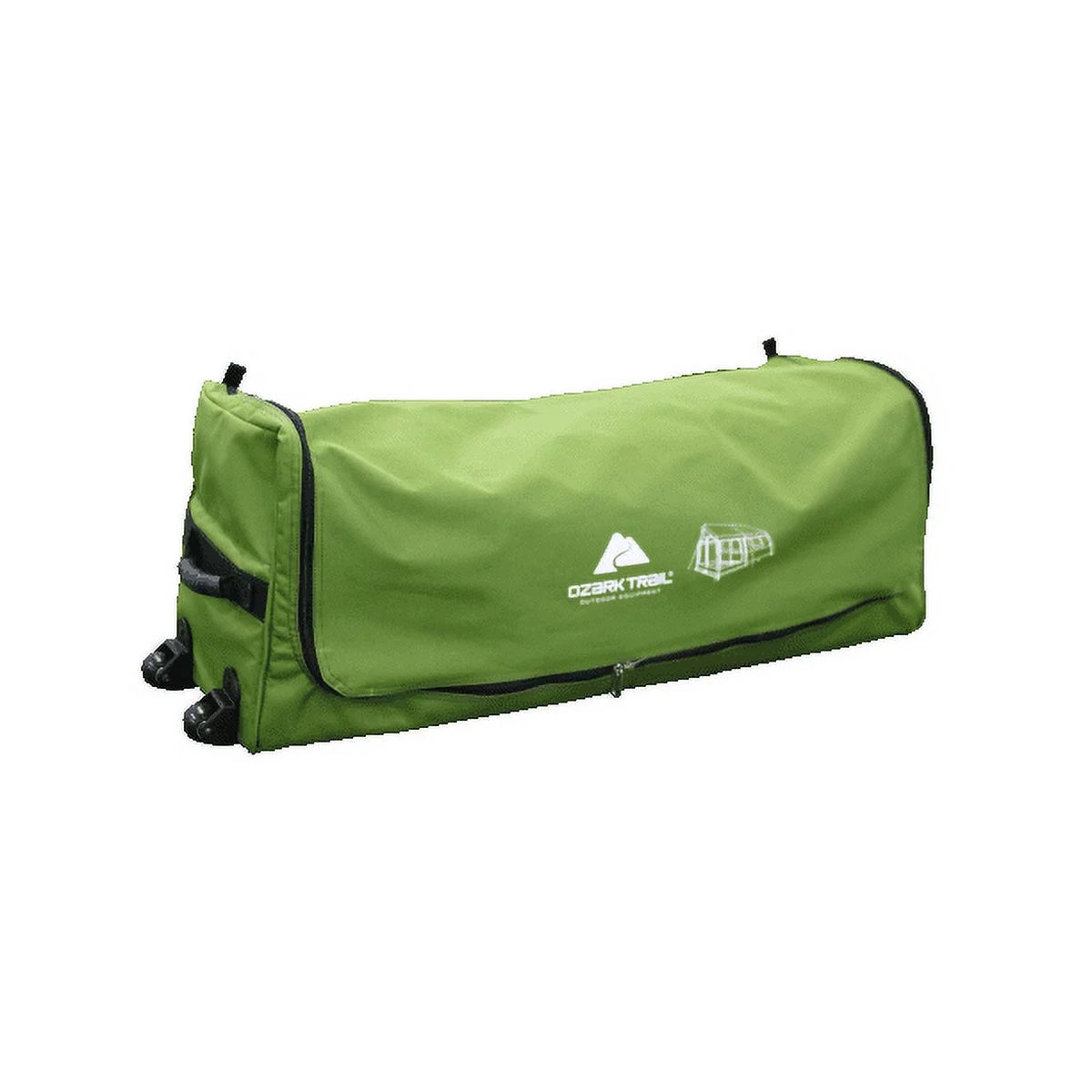 8-Person Family Cabin Tent with Screen Porch, Green T4384