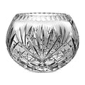 8" Hand Cut Crystal Rose Bowl Y7452