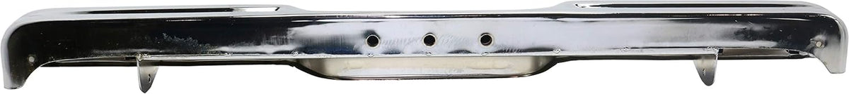 Chrome Step Bumper Face Bar with Step Pad V88754