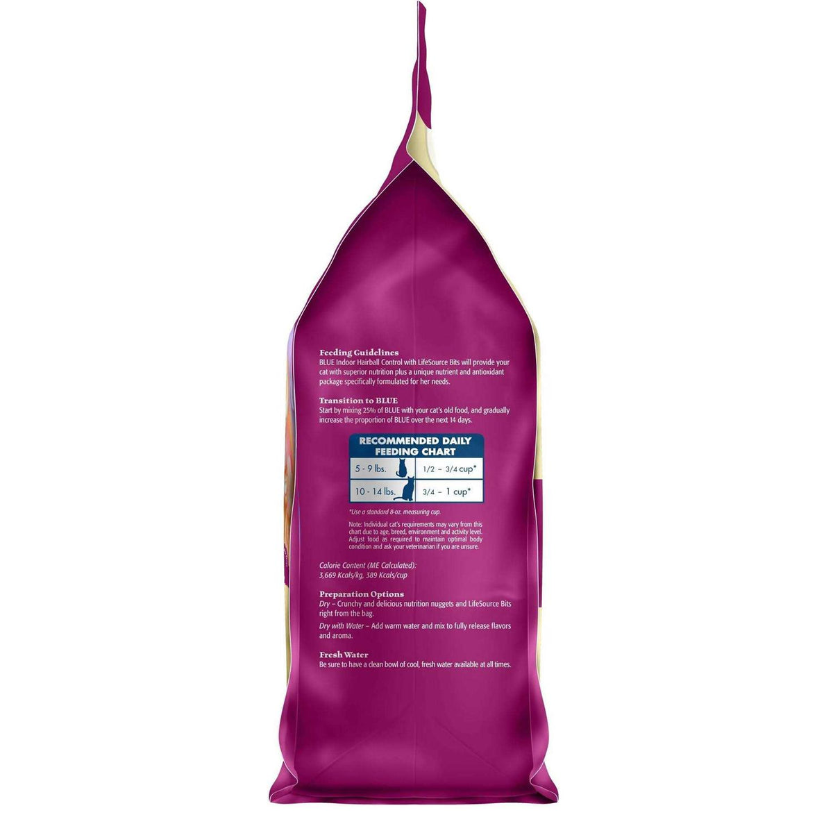 Blue Indoor Hairball Control Adult Dry Cat Food Q3413
