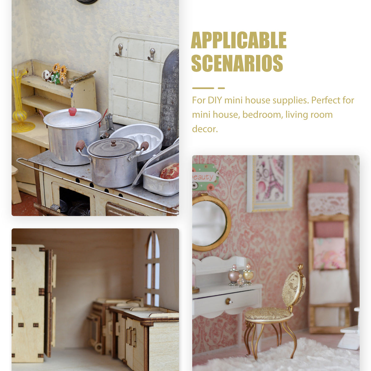 Plastic Doll House Furniture U303469