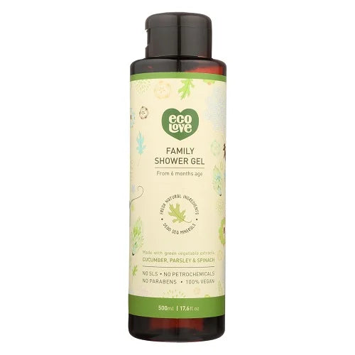 Green Vegetables Extracts Shower Gel, 17.6 Oz, 2 Pack N473885