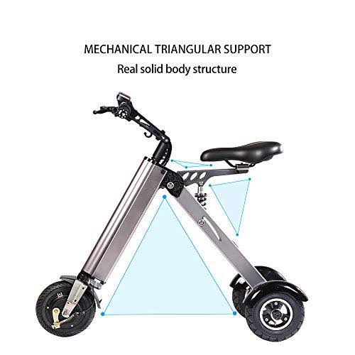 Electric Scooter Mini Foldable Tricycle Weight 14kg with 3 Gears Speed and 3 Shock Absorbers X182344