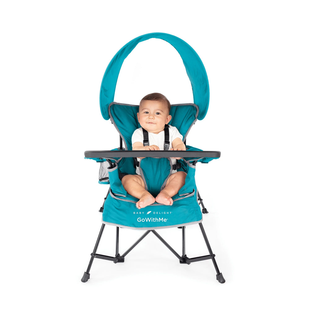 Portable Infant Chair with Removable Canopy, Teal U860729