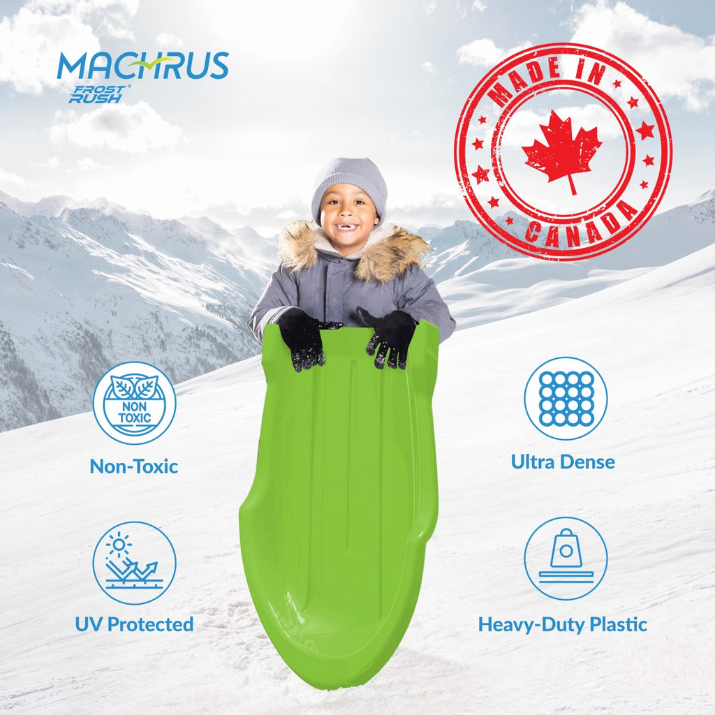 Large Plastic Rocket Shaped Torpedo Snow Sled B16358