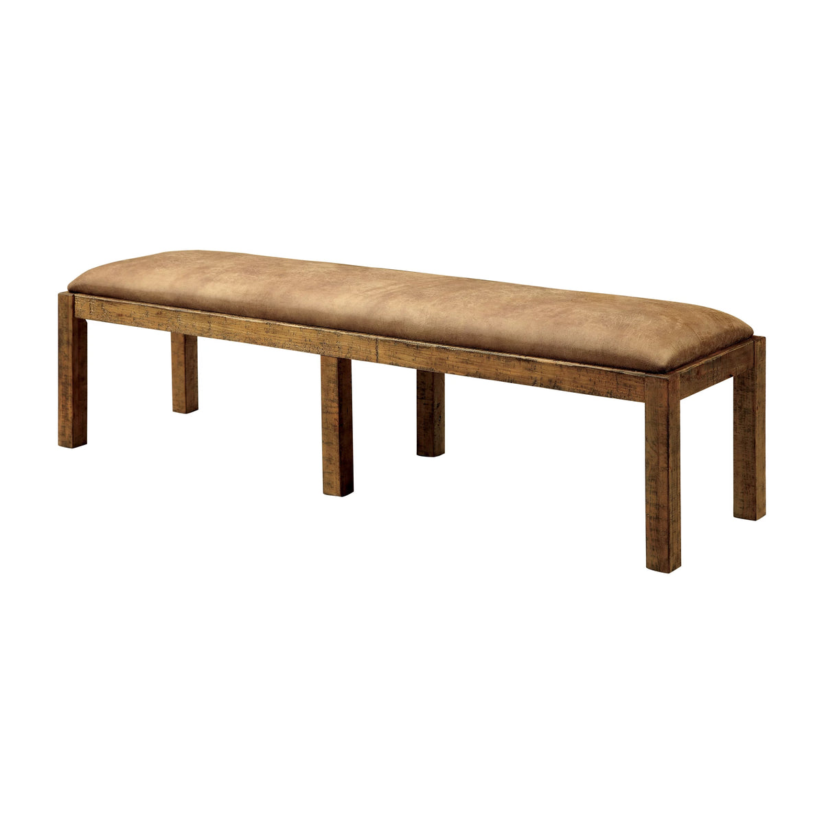 Rustic Oak 6-Piece Dining Set E229060