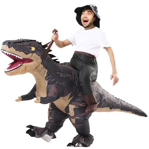 Inflatable Dinosaur Costume T-REX Ride on Blow up Costume F649082